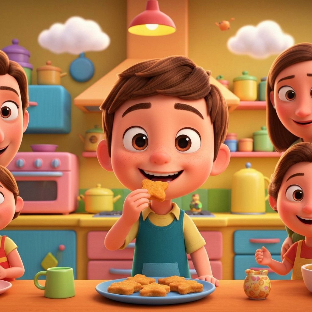 Chicken Stars Kid Safe