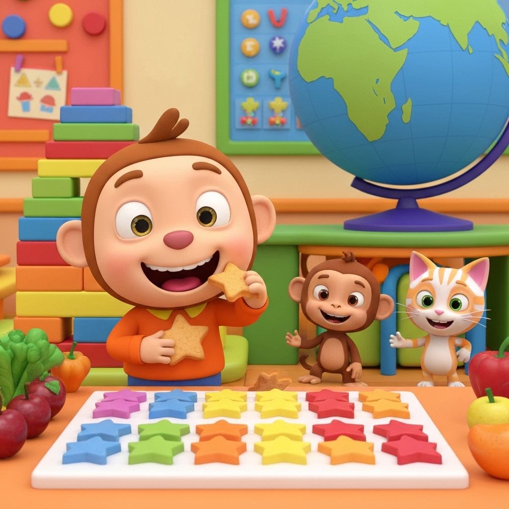 Chicken Stars Kid Learning