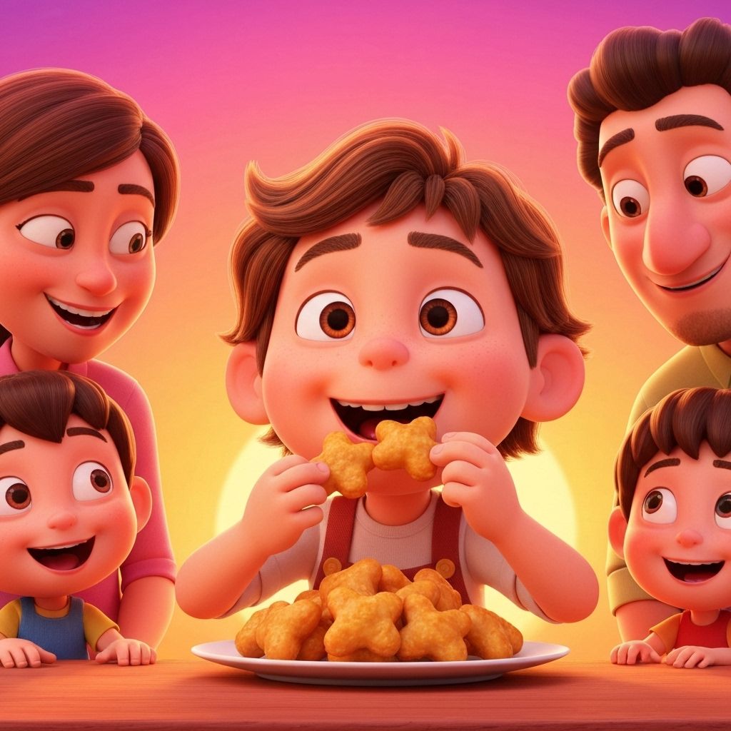 Chicken Stars Kid Family