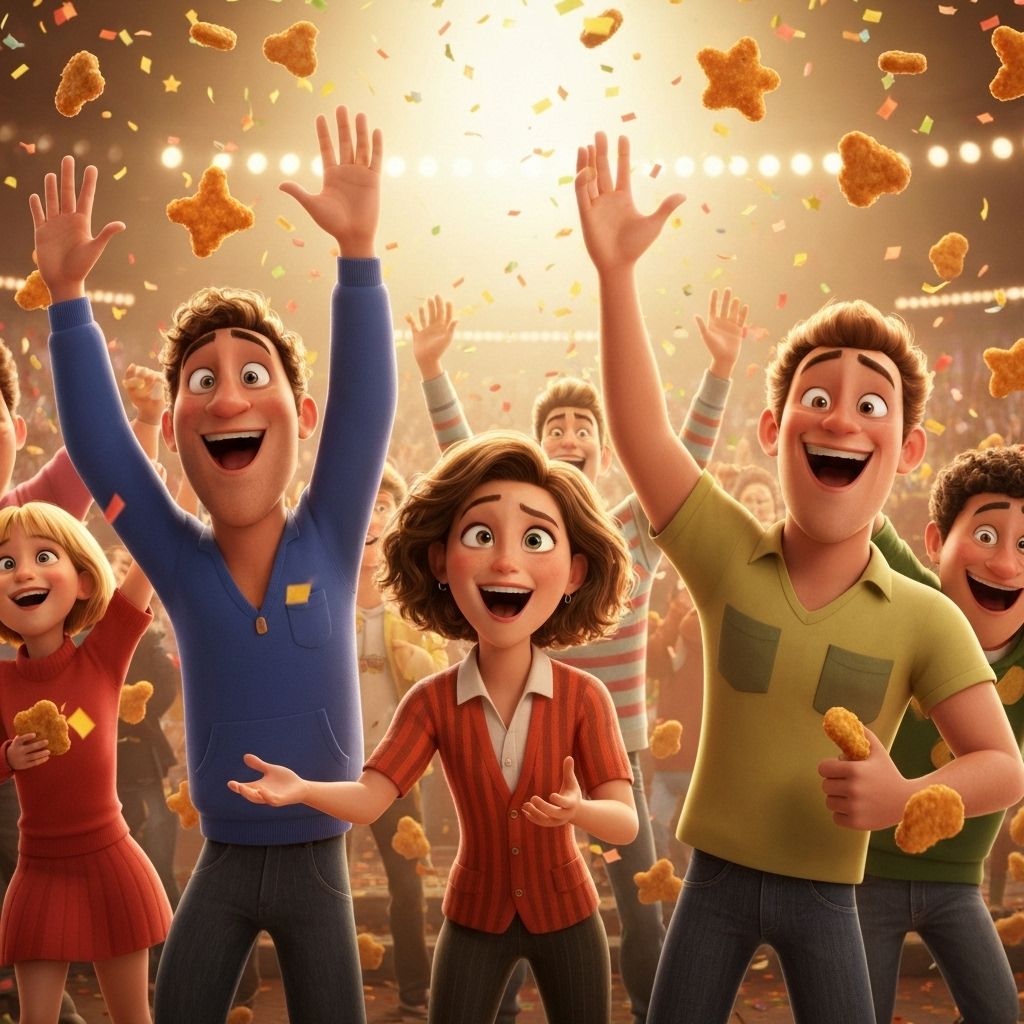 Chicken Stars Song Celebration